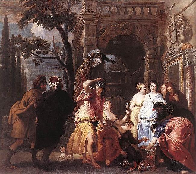 Erasmus Quellinus Achilles Among the Daughters of Lycomedes